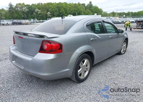 2014 Dodge Avenger Se из США, поврежденный, VIN 1C3CDZAG7EN226732